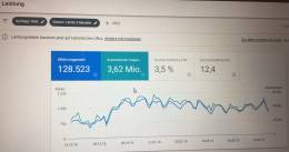 Google Search Console: Impressions and clicks in 3 months Google Search Console: Impressions and clicks in 3 months